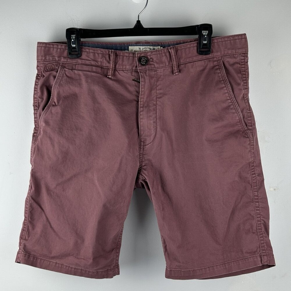 FatFace Men’s Pink Mawes Chino Shorts W34 L10